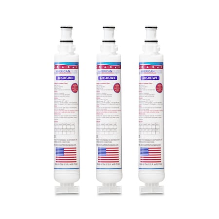 American Filter Co Kenmore 9915P Comparable Refrigerator Water Filters (made by Model number AFCAFC-RF-W3), 3PK 9915P-AFC-RF-W3-3-70663